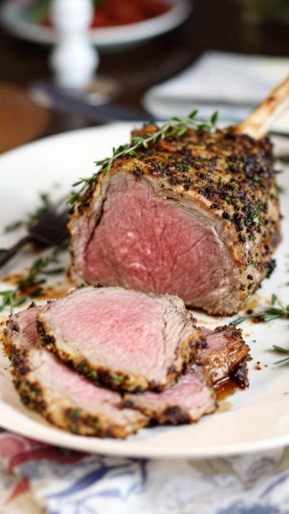 Herb Roasted Leg of Lamb